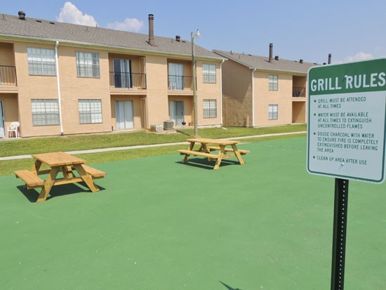 Ashton Pines barbecue area