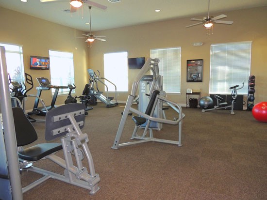 Boulders on Fern apartments Fitness Center in Shreveport