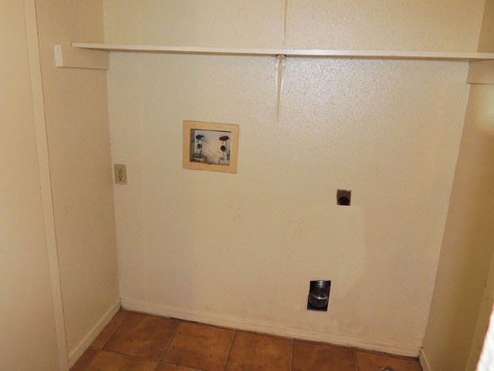 Cedar Creeks Model Of Space for Laundry Appliances