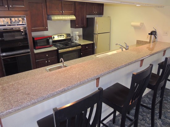 Chimney Hill Big Kitchen in Clubhouse Equipped with Sit At Bar