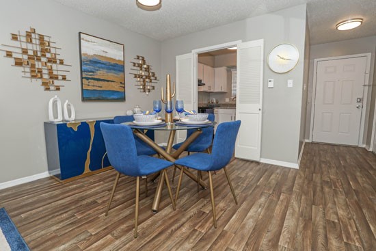 Oasis-Apartments-Model-dining-room