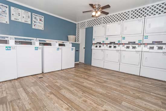Maplewood Laundry facility interior