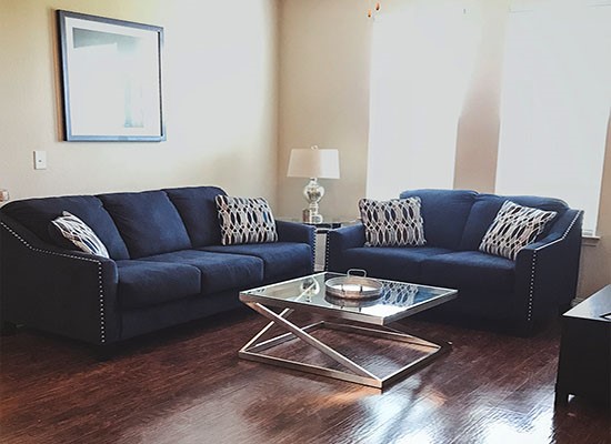 LeRivage-Apartments-Model-Living-room