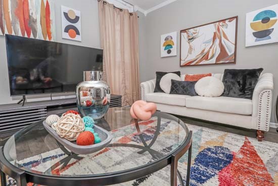 Maplewood Model living Room zoom