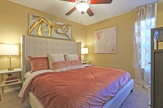 Reserve of Bossier City Apartment interior large bedroom