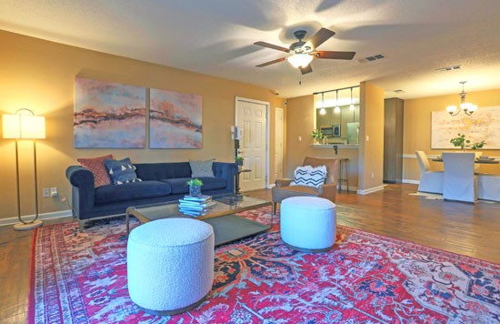 Reserve of Bossier City Apartments LA living room