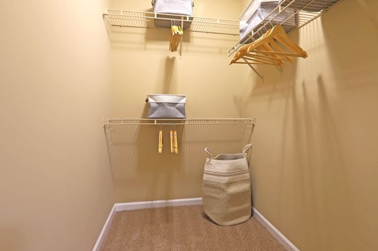 Reserve Bossier City LA Apartments walk in closets