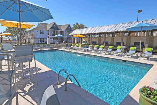 Reserve of Bossier Apartments pool phase 2