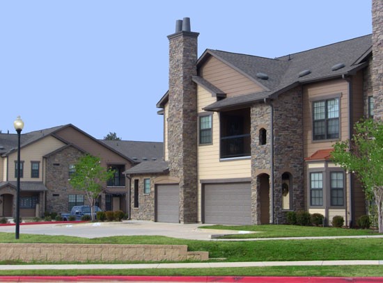 SpringRidge look at garages underneath apartments with own parking lot