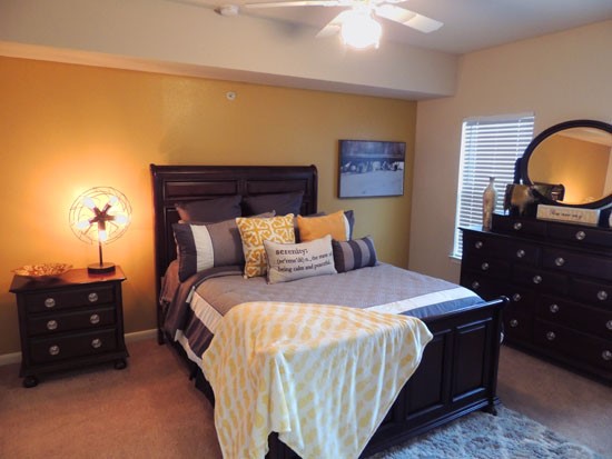 Villaggio Apartments Model Bedroom 1