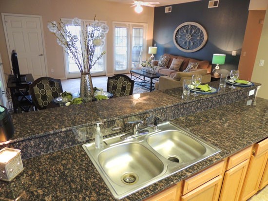 Villaggio Apartments Model Kitchen Sinks