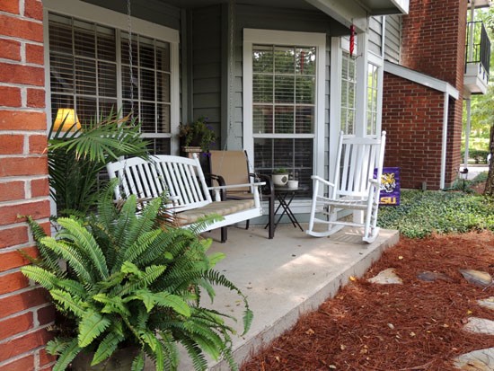 Willows at Wright Island Apartments Patio