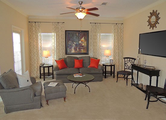 Reflections of Island Park Apartments Living room