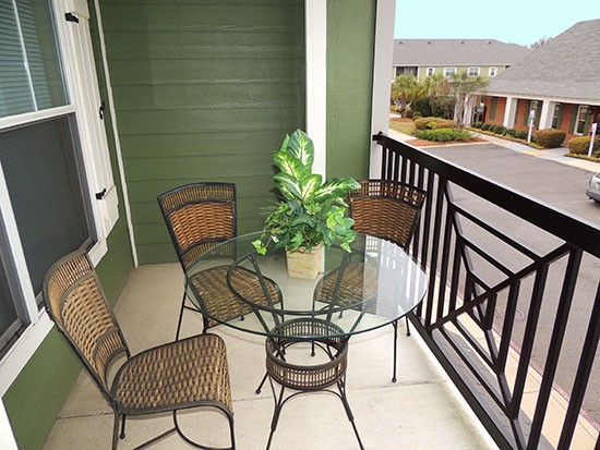 Reflections of Island Park Apartments Balcony