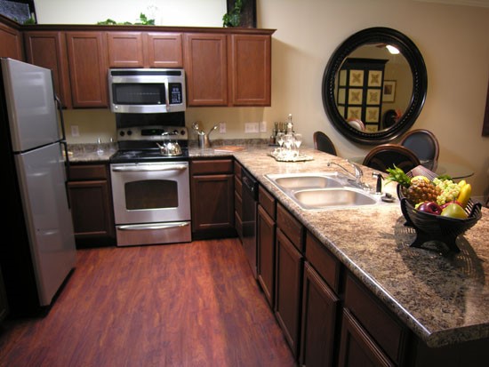 Reflections of Island Park Apartments Kitchen